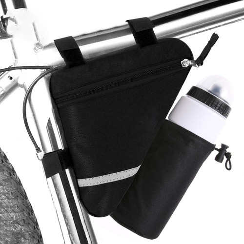 Bolsa Triangular Para Bicicleta Impermeable Reflectante 1.5l