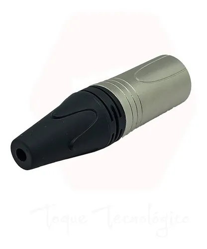 Conector Xlr Macho Para Soldar Canon