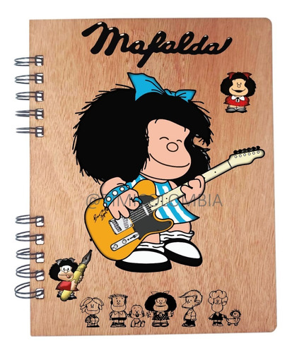 Libreta Cuaderno Personalizada Mafalda