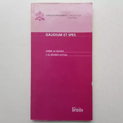 Gaudium Et Spes - Concílio Vaticano Ii - Traça Livraria e Sebo