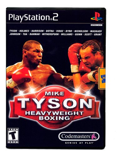 Juego Mike Tyson Playstation 2 - Fisico En Caja