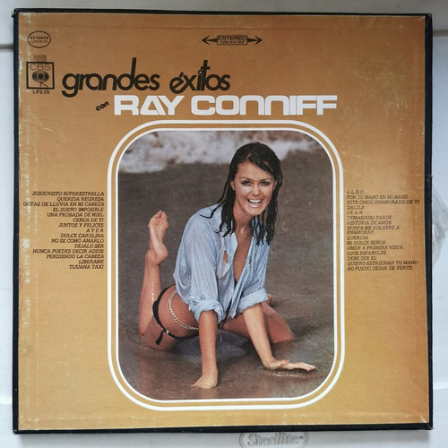 Disco Lp:ray Conniff- Los Grandes Exitos Album 3lps