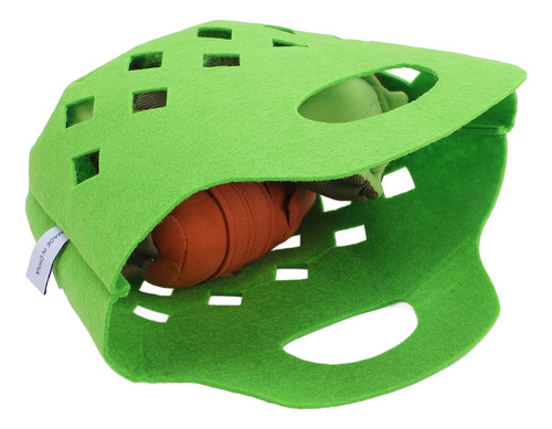 Cesta De Verduras Plush Play Food Toys Para Niños Pequeños,