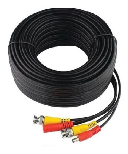 Cable 30 Metros P/camara Analogica Coax Rg5930mts + Corrient