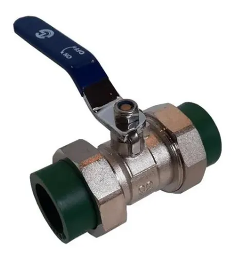 Válvula Esférica Para Agua Fusion 20mm Con Doble Media Union