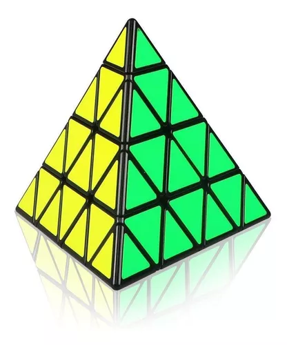 Cubo Mágico Pyraminx 4x4x4 Qiyi Preto - Oncube: os melhores cubos mágicos  você encontra aqui