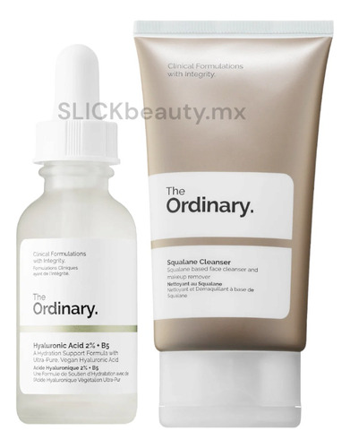The Ordinary Acido Hialuronico + Limpiador Facial Squalane