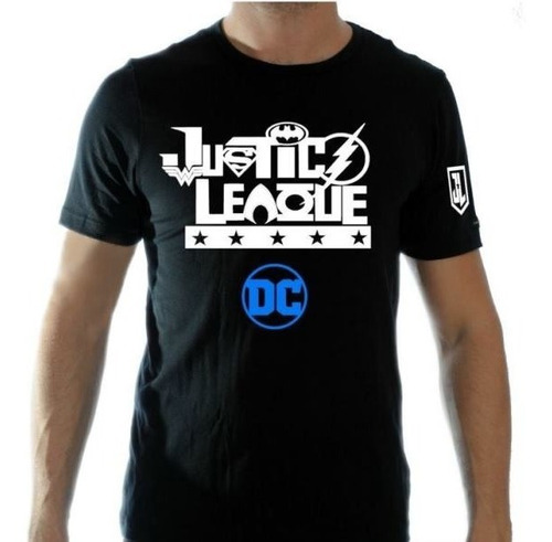 Camiseta Personalizada Liga De La Justicia Dc Cómics 