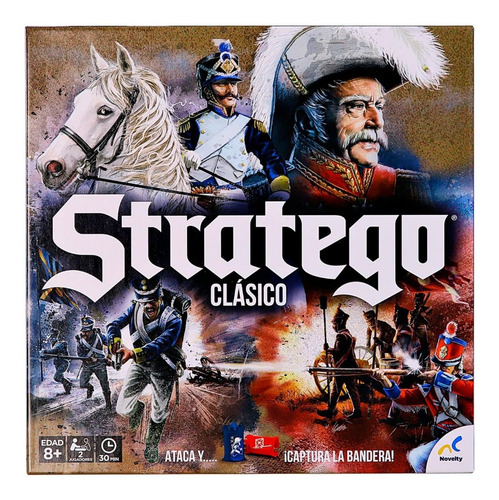 Juego De Mesa Stratego Clásico  Novelty® Modjca-2985