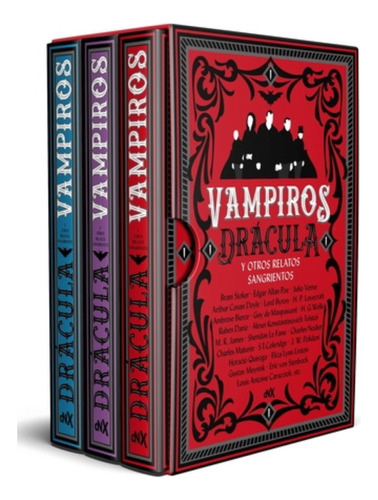 Vampiros - Dracula Y Otros Relatos Sangrientos (3 Libros)