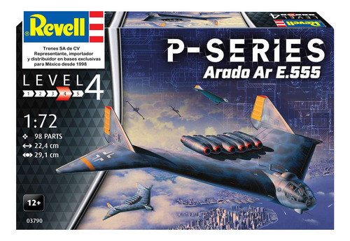 P-series Arado Ar E.555 By Revell # 3790 1/72