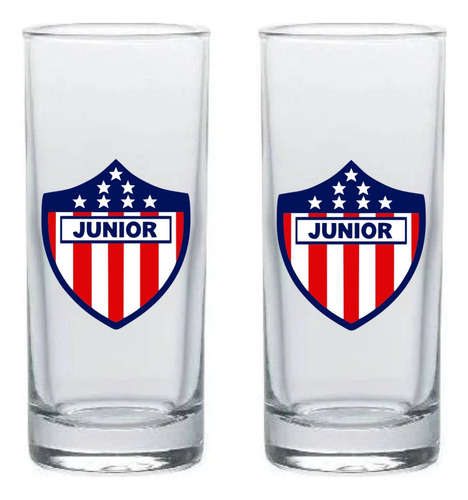 Copa Junior Barranquill Shots Aguardientera Tequila X 2 Unid