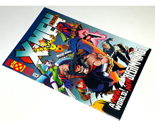 X-men Alpha- Portada Poster -1994 -en Ingles (Usado)