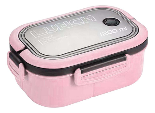 1200 Ml Bento Box Lunch Container 2 Capas 3 Compartimentos
