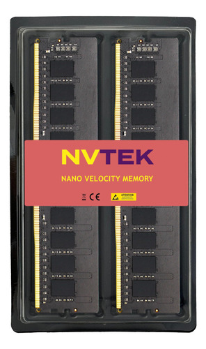 Nvtek 128gb (4x32gb) Ddr4 2666mhz Pc4-21300 Udimm 2rx8 1.2v