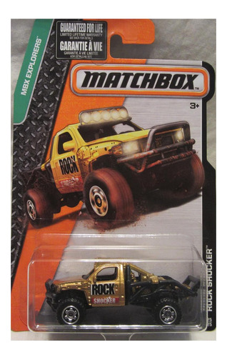 Matchbox Mbx Explorers Rock Shocker 2016