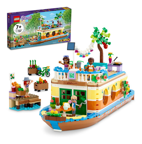 Lego Friends Canal Houseboat 41702 Con 4 Mini Muñecas