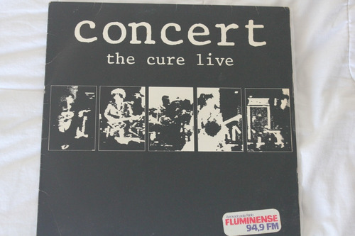Lp The Cure, Concert The Cure Live (Usado)