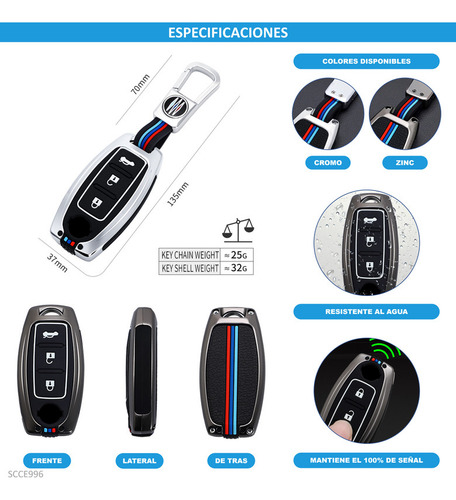 Su Funda Carcasa Llave Control Para Nissan Sentra 2017