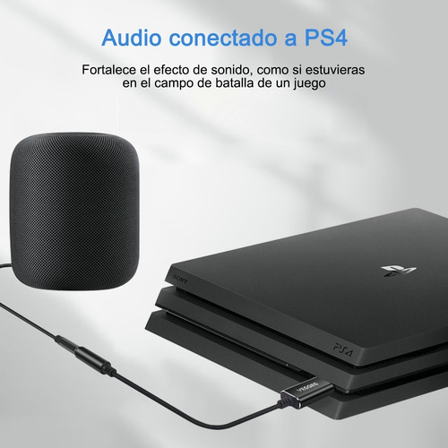 Imagen 4 de 10 de Adaptador De Audio Usb Envel Tarjeta De Sonido Estéreo Exter