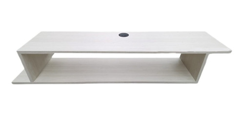 Imagen 2 de 9 de Repisa Mueble Flotante Modelo Z Para Equipos De Tv 100 X 25
