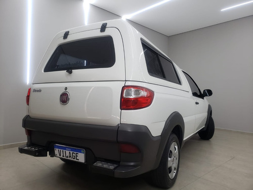 Imagem 10 de 13 de Fiat Strada Hard Working 1.4 Flex Cabine Simples 2018 2019