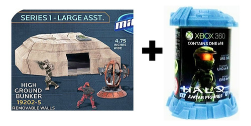 Halo Mcfarnale Figuras High Ground Búnker Paredes Removibles (Usado)