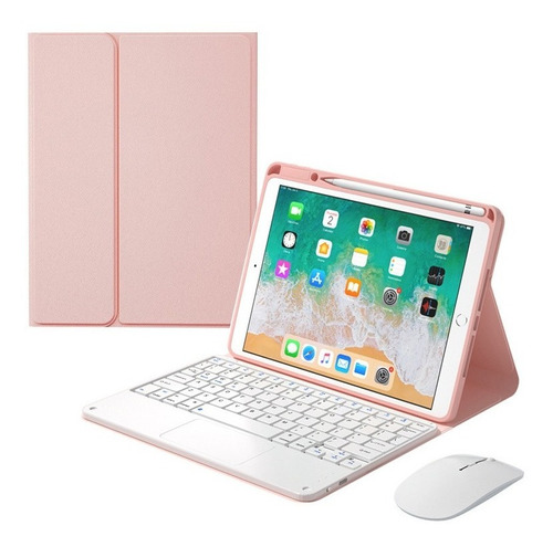 Funda+teclado Táctil+mouse Para iPad iPad 10.2 9th 8th Gen