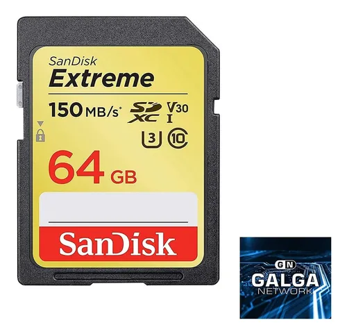 Sandisk extreme 64gb shop sd card