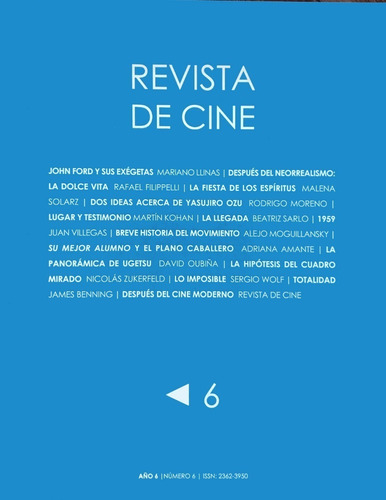 Revista De Cine - Número 6