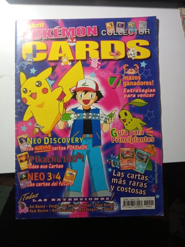 Revistas Pokémon Cars Del 2001 N1 Y N24