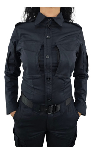 Uniforme Stretch Tactico Mod 146 Corte Dama Camisa 30 Pantalon 32
