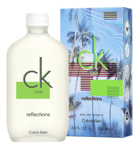 Perfume Calvin Klein Ck One Reflections 100ml Edt Original .