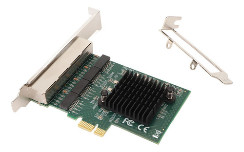 Rede Gigabit Ethernet Pcie X1 Na8111 T4 De 4 Portas Rj45