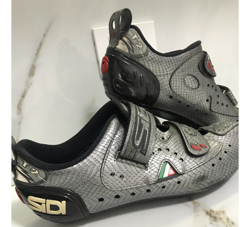 Zapatillas Sidi Para Triatlón O Ciclismo De Ruta Usadas Poco