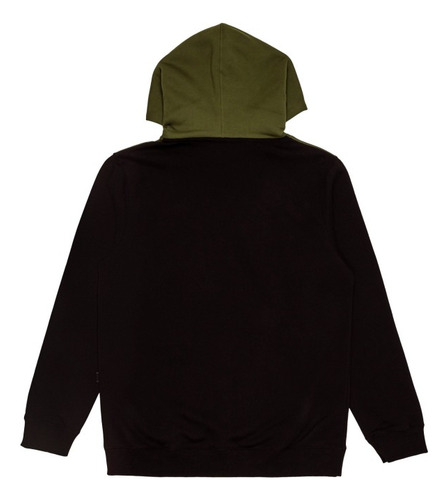 Buzo Canguro Quiksilver Sunchiser Verde Hombre Original Envi