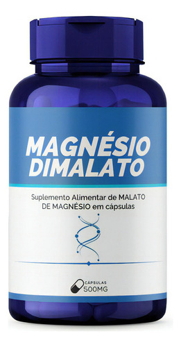 Magnésio Dimalato - 120 Capsulas - Biovitas Sabor Sem Sabor