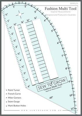 Sew To Grow Patron Herramienta Multipl Moda