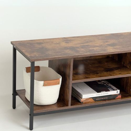 Mueble Para Tv Sala Mesa Television Adh-st-116 Hasta 55 PuLG Color Roble