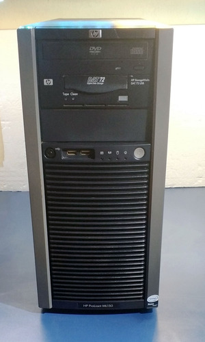 Hp Ml150 G5 Xeon E5405 4gb Ram 146gb Dat72