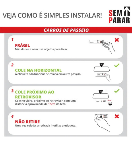 Tag Sem Parar Pré-pago Ganhe 30 Reais Sem Mensalidade