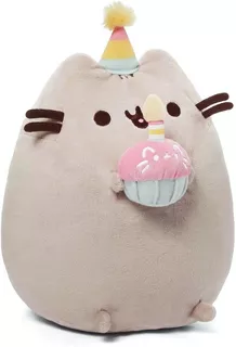 Peluche Gato Pusheen Cumpleaños Pastel Birthday Cupcake Gund