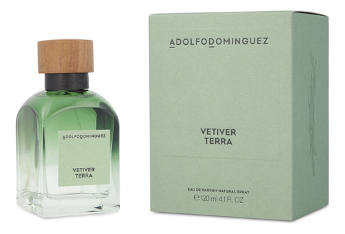 Vetiver Terra 120 Ml Edp Spray Adolfo Dominguez - Hombre