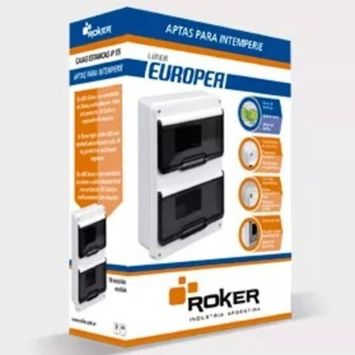 Roker Tablero 7 Bocas Embutir Pre 271 Ip55 (linea Europea)