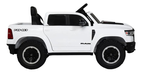 Carro Elétrico Infantil Dodge Ram Branco 12v 946101 Belfix