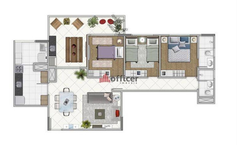 Imagem 9 de 30 de Apartamento À Venda, 88 M² Por R$ 516.480,00 - Parque Industrial - São José Dos Campos/sp - Ap0432