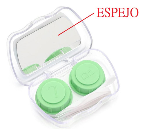 12 Piezas Estuches Para Pupilentes Lentes De Contacto