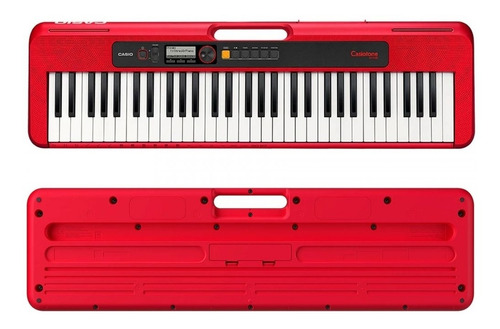 Imagem 6 de 7 de Teclado musical Casio Casiotone CT-S200 61 teclas vermelho