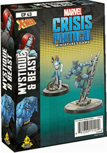 Atomic Mass Games Marvel Crisis Protocol: Mystique & Beast