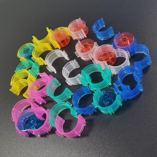 Abrazaderas De Bobina-50 Piezas De Clips Azul Los 2.5x1.2cm